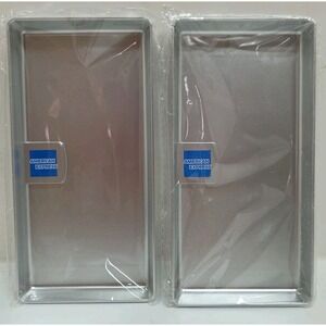 American Express Check Presenter Tray Silver, Tip, Restaurant Guest Lot of 2 New